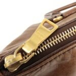PRADA Logo Leather 2Way Bag Tote Bag Shoulder Bag Brown BL0727 Used - 图片 20