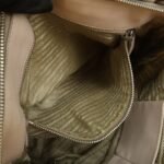 PRADA Logo Leather Gathered 2Way Hand Bag Beige BN1336 - 图片 23