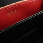 PRADA Logo Saffiano Leather Zippy Long Wallet Black 1ML506 - 图片 20