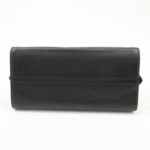 PRADA Leather 2Way Bag Hand Bag Black Gold Hardware Used - 图片 5