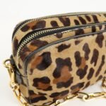 MIU MIU Unborn Calf Leather Shoulder Bag Beige Brown Used - 图片 18