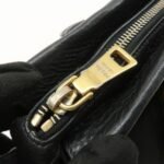 PRADA Nylon Leather 2WAY Bag Hand Bag Shoulder Bag Black BN2032 - 图片 20