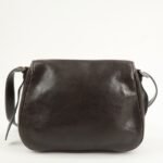 PRADA Logo Leather Shoulder Bag Crossbody Bag Brown - 图片 2