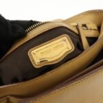 MIU MIU Leather 2Way Shoulder Bag Hand Bag Beige Used - 图片 24
