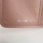 MIU MIU Matelasse Leather Tri-fold Wallet Pink Used - 图片 24