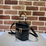 GG Mini bamboo shoulder bag - 图片 3