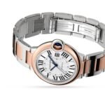Cartier Ballon Bleu de Cartier watch, 36 mm, mechanical movement with automatic winding. Steel case, rose gold-P17311143 - 图片 4