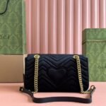 GG Velvet Small Marmont shoulder bag - 图片 4