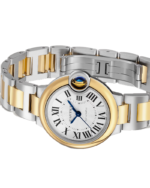 BALLON BLEU DE CARTIER WATCH, 33 MM, AUTOMATIC MECHANICAL MOVEMENT, YELLOW GOLD, STEEL - 图片 3