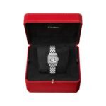 Cartier Panthère De Cartier Watch Small Model, Quartz Movement, Steel, Diamonds-P17310954 - 图片 3