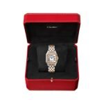 Cartier Panthère De Cartier Watch Medium Model, Quartz Movement, Rose Gold, Steel, Diamonds-P17310959 - 图片 3