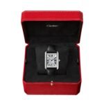Cartier Tank Must, Extra-large model, automatic movement, steel, leather-P17311177 - 图片 2