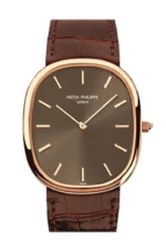 Patek Philippe Golden Ellipse Automatic Brown Dial 18 kt Rose Gold Men's Watch 3738/100R-001 - 图片 2