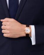 BALLON BLEU DE CARTIER, 36 MM, ROSE GOLD, LEATHER, SAPPHIRE - 图片 2