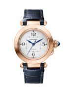 PASHA DE CARTIER, 35 MM, AUTOMATIC MOVEMENT, ROSE GOLD, 2 INTERCHANGEABLE LEATHER STRAPS - 图片 3