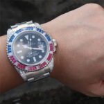 Rolex SUBMARINER SILVER BLUE / RED DIAMOND 40MM - 图片 2
