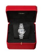 PASHA DE CARTIER, 30MM, QUARTZ, STEEL, INTERCHANGEABLE METAL AND LEATHER STRAP - 图片 3