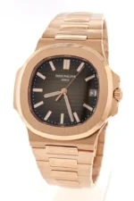 Patek Philippe Nautilus Brown Dial 18K Rose Gold Automatic Men's Watch 5711/1R-001 - 图片 4