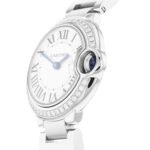 Cartier Ballon Bleu De Cartier Watch 28mm, Quartz Movement, Steel, Diamonds-P17310925 - 图片 2
