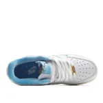 KITH Nike Air Force 107 Sneakers White Blue - 图片 2