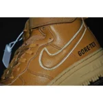 Nike Air Force 1 GORE-TEX Black and Brown High Top - 图片 3