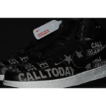 Nike Air Force 1 07 Premium Black Grey 3M Reflective - 图片 2