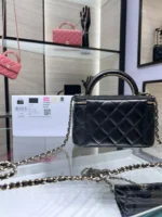 22A new rectangular box sheepskin series, portable diagonal bag, AP2846Y9700 - 图片 4