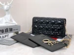 Explosive 2094A Dior diamond check classic 3 in 1 original quality 22cm - 图片 2