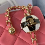 Chane Small Golden Ball One Shoulder Crossbody Model: AS1786 Size: 17cm - 图片 2