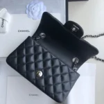 Black Lambskin Gold Buckle - 图片 4