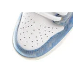 Carpet Company x Nike SB Dunk High SB Sneakers White & Blue - 图片 5