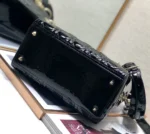 Black lacquer, classic 5 compartments 24cm - 图片 5