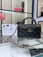 22A new rectangular box sheepskin series, portable diagonal bag, AP2846Y9700