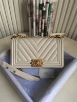 Chanel Calfskin Size:25x15x9cm