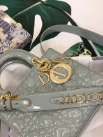 ABCDior Calf Patent Leather Rattan Tote Size: 20 x 16.5 x 8cm - 图片 6