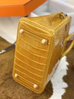 Crocodile Leather Bag Size: 25cm - 图片 4