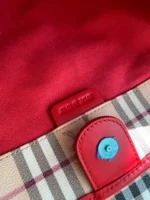 Checkered Tootsie Bag Size:W25.5*H29*D10cm Code:400123 - 图片 4