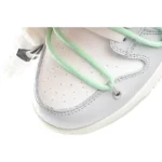 Nike 0ff-White x Nike Dunk Low "02 of 50" OW White Grey - 图片 6