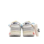 Nike 0ff-White x Nike Dunk Low "02 of 50" OW White Grey - 图片 7