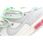 Nike 0ff-White x Nike Dunk Low "02 of 50" OW White Grey - 图片 8