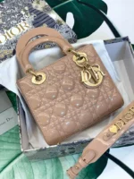 ABCDior Calf Patent Leather Rattan Tote Size: 20 x 16.5 x 8cm - 图片 5