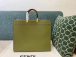 Sunshine Leather Tote Briefcase Size: 36*17*31cm 40*20*35 Model: 1520 1521 - 图片 9