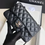 Black Lambskin Gold Buckle - 图片 7