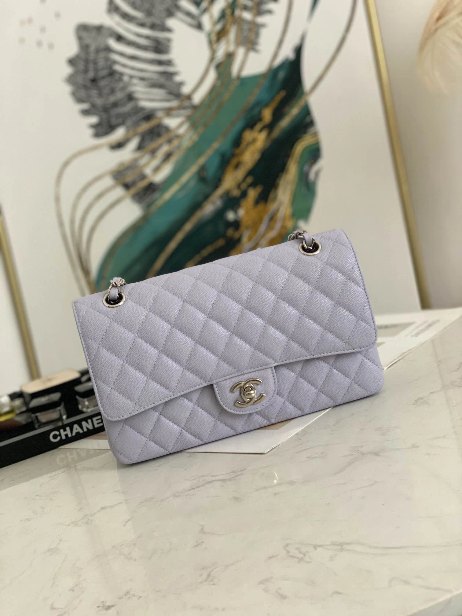 Chane Light Blue Purple Size: 25cm Code: 112