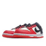 NBA x Nike Dunk Low EMB “Chicago” Black, White and Red - 图片 9