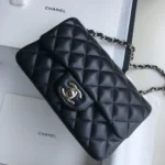 Black Lambskin Gold Buckle - 图片 9