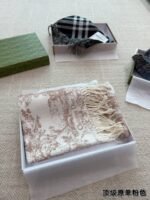 Toile de Jouy Sauvage Scarf pink - 图片 5
