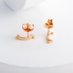 Tiffany T Smile Mini Earrings in White Gold - 图片 4