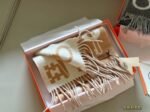 H Gray beige and black scarves - 图片 26