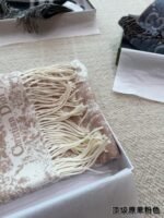 Toile de Jouy Sauvage Scarf pink - 图片 6